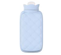 UKKD bolsa agua caliente Bolso De Agua Caliente De Gel De Silicona De Nuevo Patrón, Bolso De Punto De Calificación De Alimentos Llena De Agua,Cuidado De La Bolsa De Agua Caliente Portátil Para Mujeres