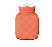 UKKD bolsa agua caliente Bolso De Agua Caliente De Gel De Silicona De Nuevo Patrón, Bolso De Punto De Calificación De Alimentos Llena De Agua,Cuidado De La Bolsa De Agua Caliente Portátil Para Mujeres