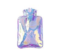 UKKD Botella de agua caliente 1 Pz 18 * 12 Cm Trasparente Portatile Stampato Bottiglia Di Acqua Calda Calda Belly Treasure Mano Scaldamo Mini Borse Per Acqua Calda
