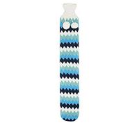 UKKD Botella de agua caliente 2L Botla Acqua Di Acqua Di Acqua Di Acqua Acqua Mano Rimovabile Copertura A Mano A Mano Acqua Holdwarmer Borsa D'Acqua Calda Con Coperchio Del Tessuto
