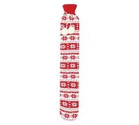 UKKD Botella de agua caliente 2L Botla Acqua Di Acqua Di Acqua Di Acqua Acqua Mano Rimovabile Copertura A Mano A Mano Acqua Holdwarmer Borsa D'Acqua Calda Con Coperchio Del Tessuto