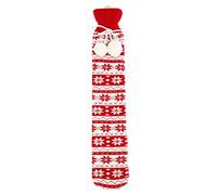 UKKD Botella de agua caliente 52 Cm / 72 Cm Sacchetto Di Acqua Calda Extra Lunga Alta Capacità Bottiglia Di Acqua Calda In Pvc Flanella Rimovibile Copertura Regalo Portatile