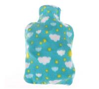 UKKD Botella de agua caliente Grande Copertura Di Stoffa Flanellata Laterale Per Bottiglie Di Acqua Calda Per 2000Ml Bottiglia Per Acqua Calda In Gomma Rimovibile