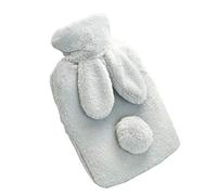 UKKD Botella de agua caliente Sacchetto Di Acqua Calda Scaldatore A Mano Scalda Per Uso Domestico Bottiglie Di Acqua Calda Con Coperchio Dell'Orecchio Di Coniglio