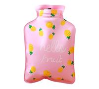 UKKO Bolsa agua caliente 2P Botella De Agua Caliente Botella Cálida Belly Treasure Dibujos Animados Bolsa De Agua Mini A Prueba De Explosiones Orificio Portátil Reutilizable Reutilizable Mano-A