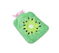 UKKO Bolsa Agua Caliente 2P Portátil Encantadora Dibujos Animados Agua Caliente Botella De Agua Caliente Belly Tesoro Dibujos Animados Mano Calentador Relleno Mini A Prueba De Explosiones-Kiwi