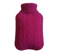 UKKO Bolsa agua caliente Bolsa De La Botella De Agua Caliente De La Impresión Del Ratón Del Conejo De 2000 Ml De La Tapa Protectora Extraíble-N