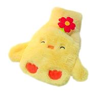 UKKO Bolsa agua caliente Bolsas De Agua Caliente Peluche Hand Warmer Historieta Portátil Artículos Para El Hogar Cálido De Alivio Del Dolor Menstrual Para Regalos De Niñas-Safflower