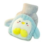 UKKO Bolsa agua caliente Bolsas De Agua Caliente Peluche Hand Warmer Historieta Portátil Artículos Para El Hogar Cálido De Alivio Del Dolor Menstrual Para Regalos De Niñas-Penguin