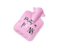 UKKO Bolsa Agua Caliente Botella De Agua Caliente Cálido Belly Treasure Warmer Mini Mini A Prueba De Explosiones Portátil Invierno Reutilizable Mano-Pink 21X14.5 Cm