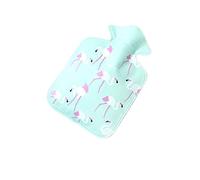 UKKO Bolsa agua caliente Botella De Agua Caliente Cálido Belly Treasure Warmer Mini Mini A Prueba De Explosiones Portátil Invierno Reutilizable Mano-Green 21X14.5 Cm