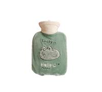 UKKO Bolsa Agua Caliente Botella De Agua Caliente Cálido Vientre Hembra Menstrual Caliente Compresas De Agua Inyección De Agua Cálido Bebé Calentador Bolso Lindo-500Ml