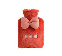 UKKO Bolsa Agua Caliente Botella De Agua Caliente con Cubierta Suave Y Cómoda De Punto, Calentador De Mano Reutilizable para Calidez De Invierno-B