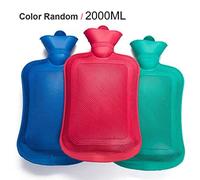 UKKO Bolsa agua caliente Botella De Agua Caliente De Goma Portátil Cálido Tesoro Cálculo Mano Relleno Mini Explosión A Prueba De Explosiones Bolsas De Agua Caliente-Random