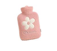 UKKO Bolsa agua caliente Botella De Agua Caliente De Peluche Inyectando Agua Para Calentar El Vientre, La Compresa Cálida, El Calentador De La Mano De La Cintura Y El Bebé Cálido Lindo-B