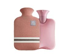 UKKO Bolsa Agua Caliente Botella De Agua Caliente Paquete De Calor Reutilizable para Niños Mini Mini Pedido Portátil Calentador De Mano-B1000Ml