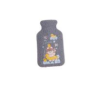 UKKO Bolsa agua caliente Botella De Agua Caliente Portátil Peluche A Prueba De Fríos Bolsa De Vellón Mano Femenina Botella De Agua Caliente Seguridad Explosión De Explosión-S-Pattern 8