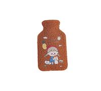 UKKO Bolsa agua caliente Botella De Agua Caliente Portátil Peluche A Prueba De Fríos Bolsa De Vellón Mano Femenina Botella De Agua Caliente Seguridad Explosión De Explosión-S-Pattern 4