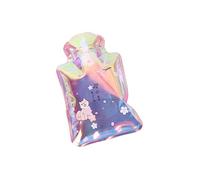 UKKO Bolsa agua caliente Botella De Agua Caliente Portátil Transparente Botella De Agua Caliente Dibujos Animados Mano Calentador Mini Botella De Agua Caliente-A