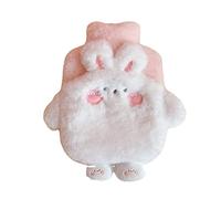 UKKO Bolsa Agua Caliente Dibujos Animados De Invierno Peluche Mano Cálido Pareja Agua Caliente Botella De Agua Caliente Bolsa De Agua Caliente Artículos para El Hogar-Stereoscopic Rabbit