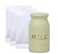 UKKO Bolsa Agua Caliente Mini Suministro De Energía Móvil De Autocompletar De Cáscara De Cáscara De Cáscara De La Mano del Invierno para Calentar El Estómago Y El Calentador USB-Green Bottle