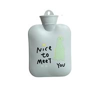 UKKO Bolsa agua caliente Portátil Espesado De Silicona Bolsa De Agua Caliente De La Mano Llena De Agua Que Calienta El Calentamiento De Los Niños De Los Niños Calentadores-900Ml E