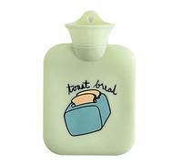 UKKO Bolsa agua caliente Portátil Espesado De Silicona Bolsa De Agua Caliente De La Mano Llena De Agua Que Calienta El Calentamiento De Los Niños De Los Niños Calentadores-900Ml H