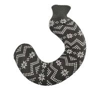 UKKO Bolsa agua caliente Protector De Cuello De Goma De Punto De Tipo U 1000Ml, Calentador De Cuello De Agua Caliente De Agua Caliente, Bolsa De Agua Caliente-Pattern 6