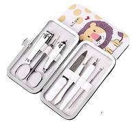UKKO Cortauñas Scissors Nail Clippers Set Nail Cutting Picture Pedicure Cuchillo Nail Groove Nail Manicure Herramienta