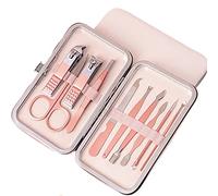 UKKO Cortauñas Scissors Nail Clippers Set Nail Cutting Picture Pedicure Cuchillo Nail Groove Nail Manicure Herramienta