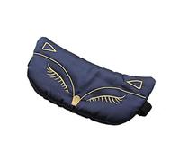 UKKO Máscara para dormir Gafas De Sueño De Seda Soft And Ajustable Ayuda Para Dormir Gafas Para Chicas Viajes Gafas De Baño-Navy