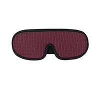 UKKO Máscara para Dormir Máscara De Dormir 3D Transpirable Bloquear La Máscara De Sueño Ligero para Los Ojos Sombra De Ojos-Purple
