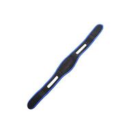 UKKO Máscara para Dormir Neoprene Anti-Snoring Chin con Dispositivo Anti-Ronquida Sueño Anti-Apnea Chin Soporte con Ayuda para Dormir Nocturna-A - Straight - Blue