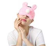UKKO Máscara para dormir Peluche Lindo Dibujos Animados Noche Dormir Máscara Dormir Máscara Dama Niña Viajar Ojo Máscara Vendaje Relajarse-Rabbit Tail