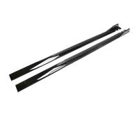 Uklal 2 PCS Coche ABS Faldón Lateral Alerón, para Mercedes-Benz Vito 2018-2024 Difusor Divisores balancín Accesorios de Estilo de Coche,A
