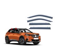 Uklal 4 Piezas Coche Deflectores, para Peugeot 2008 MK2-P24 2020-2024 Cortavientos Ventanilla Deflectores de Aire Escudo Lluvia Viseras Derivabrisas