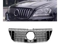 Uklal Coche ABS Rejilla radiador, para Mercedes-Benz ML W164 2009-2011 Parrilla Delantera Rejillas Radiador Delantero Doble Puente Accesorios Repuesto