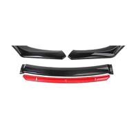 Uklal Coche Parachoques Delantero Spoiler, para Peugeot 107 108 206 207 207 CC 208 307 307 CC 308 308 CC 406 407 Labio Cuerpo ABS Splitter Bumper Kit Cuerpo Protección Accesorios,B
