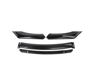 Uklal Coche Parachoques Delantero Spoiler, para Peugeot 107 108 206 207 207 CC 208 307 307 CC 308 308 CC 406 407 Labio Cuerpo ABS Splitter Bumper Kit Cuerpo Protección Accesorios,A