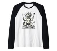 Ukobach El pequeño guardián de Las brasas Camiseta Manga Raglan