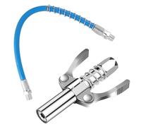 UKOFEW Boquillas de Engrase,Acoplador de Pistola de Engrase con Mangueras Flexibles de 30cm,Acople para Engrasadora Acoplamiento para Todo Tipo de Pistolas de engrasar