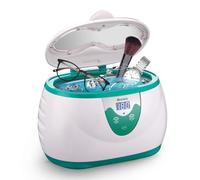 UKOKE Máquina de limpieza ultrasónica con temporizador para joyería, gafas y prótesis 0,6 L Verde