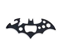 Ukonic DC Comics Batman Batarang - Kit multiherramienta portátil 6 en 1 de tamaño de bolsillo | Gadgets de herramientas de mano para camping, equipo de supervivencia