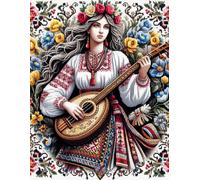 Ukrainian Notebook: A Tribute to Tradition: College Ruled Notebook with Margins | Large 8.5" x 11" Format