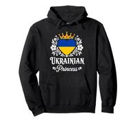 Ukrainian Princess Ukraine Flag Proud Ukrainian Girl Sudadera con Capucha