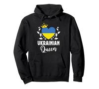 Ukrainian Queen Ukraine Flag Proud Ukrainian Woman Sudadera con Capucha