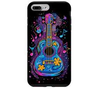 Ukulele Comic Look Uke Lecciones de música Carcasa para iPhone 7 Plus/8 Plus