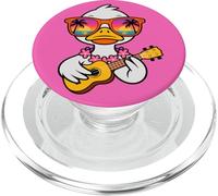 Ukulele de pato vibraciones de verano hawaianas PopSockets PopGrip para MagSafe