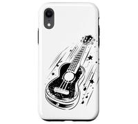 Ukulele Dibujo Ukulelist Lecciones de música Carcasa para iPhone XR