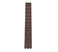 Ukulele Fretboard Replacement | 26 Inch Rosewood Fingerboard with 18 Frets | White Dots for Easy Playing | Smooth Wood Grain, Resilient